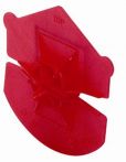 Uniclip rot 4 mm (auch für Prik) - Paket á 250 Stück
