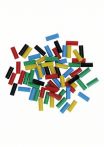 Bosch Klebesticks Gluey, Farb-Mix, 70 Stück, rot, gelb, blau, grün, schwarz