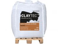 Claytec Lehm-Unterputz mit Stroh, trocken - 1000 Kg