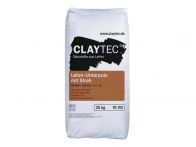 Claytec Lehm-Unterputz mit Stroh, trocken - 25 Kg