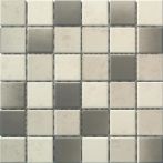 Engers Mosaik 5x5 cm ARIZONA creme kitt braun - GEO 440
