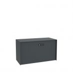 eSafe Aluminium Paketbriefkasten Bulkbox für Häuser freistehend