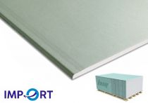 Volle Knauf Gipskartonplatten imprägniert IMPORTWARE  2.000 x 1.200 x 12,5 mm GKBi grün (100,8 qm)