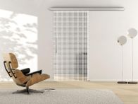 Griffwerk Glasschiebetür ESG Tartan Classic 562 Studio/Office - Pure White matt