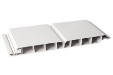 GroJa Dach- und Wandprofil GJ 200 Nut- und Federprofil | Weiß | 3 Meter