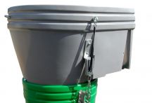Grün Kunststoff-Einfülltrichter für SchuttStar 120