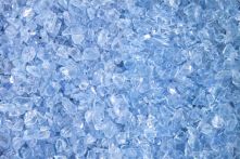 Glassplitt Blue Ice ungewaschen 5-10 mm