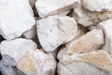 Jura Stein Steinschlag gebrochen 45-56 mm