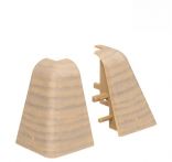 Haro Außenecke Nordic Pine Kunststoff für Sockelleiste 19x39mm (2 Stück/Pack), Art. Nr.: 407080