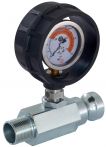 PFT Mörteldruckmanometer DN25 V-Teil | 1 Zoll AG