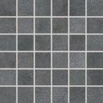 Lasselsberger Mosaik 30x30cm FORM DDR05697 5x5 dunkelgrau Relief