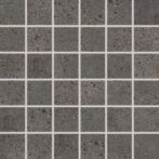 Lasselsberger Mosaik 30x30cm PIAZZETTA DDM06789 5x5 schwarz matt