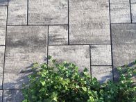 Lusit BellaStone® Deluxe Garten- und Terrassenplatte Mischformat, 5 cm Dicke - Grau-Anthrazit-Melange mit Fase