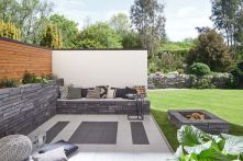 Gala-Lusit BellaStone® Trend Garten- und Terrassenplatte 60x30x4,5 cm - Basalto mit Fase