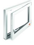MEA Kunststoff-Fenster MEALON Dreh-Kipp Komfort 80 x 50 cm