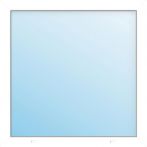 Meeth Kunststofffenster Typ 77/3 MD | Festverglasung | UW 0,95 | Weiß