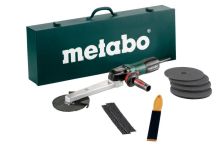 Metabo Kehlnahtschleifer KNSE 9-150 Set (602265500) Stahlblech-Tragkasten