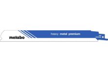 Metabo 2 Säbelsägeblätter, Metall, Serie professional premium, 225x25x0,9 mm, 1,4+1,8 mm/ 14+18 TPI (628258000)
