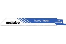 Metabo 5 Säbelsägeblätter, Metall, Serie professional, 150x 1,25 mm, BiM, 1,8-2,6 mm/ 10-14 TPI (628260000)