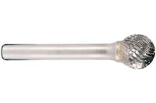 Metabo Hartmetall-Fräser 6 x 4,7 x 50 mm, Schaft 6 mm, Kugel/ D-Form (628349000)