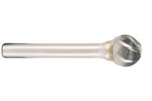 Metabo Hartmetall-Fräser 12,7 x 11 x 56 mm, Schaft 6 mm, Kugel/ D-Form (628376000)