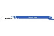 Metabo 5 Säbelsägeblätter, Metall, Serie flexible, 225x 0,9 mm, BiM, 1,4 mm/ 18 TPI (631493000)