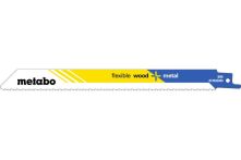 Metabo 200 Säbelsägeblätter, Holz+Metall, Serie flexible (625497000)