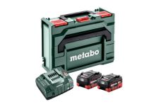 Metabo Basis-Set 2x LiHD 10Ah + ASC 145 + metaBOX (685142000)