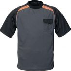Terrax T-Shirt - Dunkelgrau/Schwarz/Orange