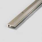 Parador Abschlussprofil Aluminium für Designboden Edelstahl, 1000 mm lang, Bodenbeläge 4 - 9 mm (1744331)
