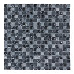 HPH Placke Mosaik 1,5x1,5 BELLINO-1 nero anticato 30x30x0,8 cm Art. 14837