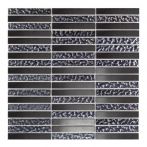 HPH Placke Mosaik 1,5x9,8 FILA ALTO-N nero 30x30x0,8 cm Art. 14892