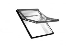 Roto Designo R7 Kunststoff-Dachfenster | Hoch-Schwingfenster