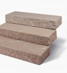 Seltra Blockstufe MODAC spaltrau 15x35 cm rötlich Bunt Sandstein