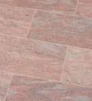 Seltra Terrassenplatte MINTRA satiniert Rot gewolkt Gneis