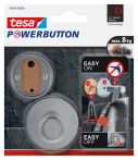 tesa Powerbutton® Haken Premium Matt Tragkraft max. 8kg
