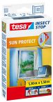 tesa® Fliegengitter Comfort Klettband für Fenster, mit Sonnenschutz - Anthrazit metallic
