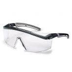 Uvex Schutzbrille astrospec 2.0 farblos, schwarz/grau - 9164187