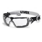 Uvex Schutzbrille pheos guard farblos sv extr. schwarz/grau - 9192180