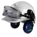 Uvex Vollsichtbrille ultravision CA farblos AF für Helm+Kapselgehörschutz - 9301544
