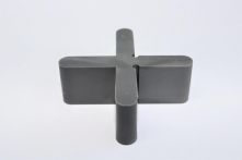 VOLFI Flex-Fugenkreuz FKA-GK 19-55 mm Kunststoff gummiert, elastisch - Grau