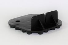 VOLFI Plattenlager WK-L 95/10 mm, Kunststoff mit gelochtem L-Schenkel