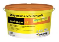 weber.pas 431 AquaBalance Dispersions-Scheibenputz 25 Kg