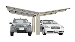 Ximax Aluminium Carport Linea Typ 60 Y-Ausführung