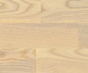 Ziro Holzloc Fertigparkett | 3-Stab | 192x2200x14 mm | Esche rustikal, weiß lackiert