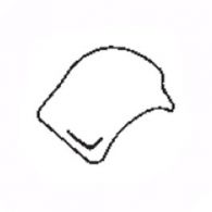 Braas Walmkappe (104283) Matt granit