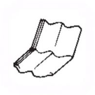 Braas Harzer Pfanne 7(BIG) Knickstein (6505563) Novo Matt granit