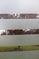 GroJa Ambiente Glaszaun 120 x 180 x 0,8 cm Streifen, ohne Pfosten
