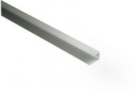 Kovalex Alu-Einfassprofil für 26 mm-Diele Silberfarben 250 cm