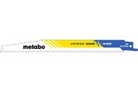 Metabo 5 Säbelsägeblätter, Holz+Metall, Serie pionier, 200x 1,25 mm, BiM, progressiv (631915000)